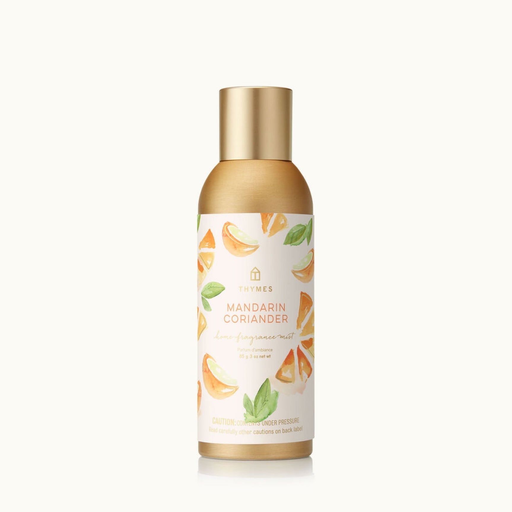 Thymes Mandarin Coriander Home Fragrance Mist, 3 oz