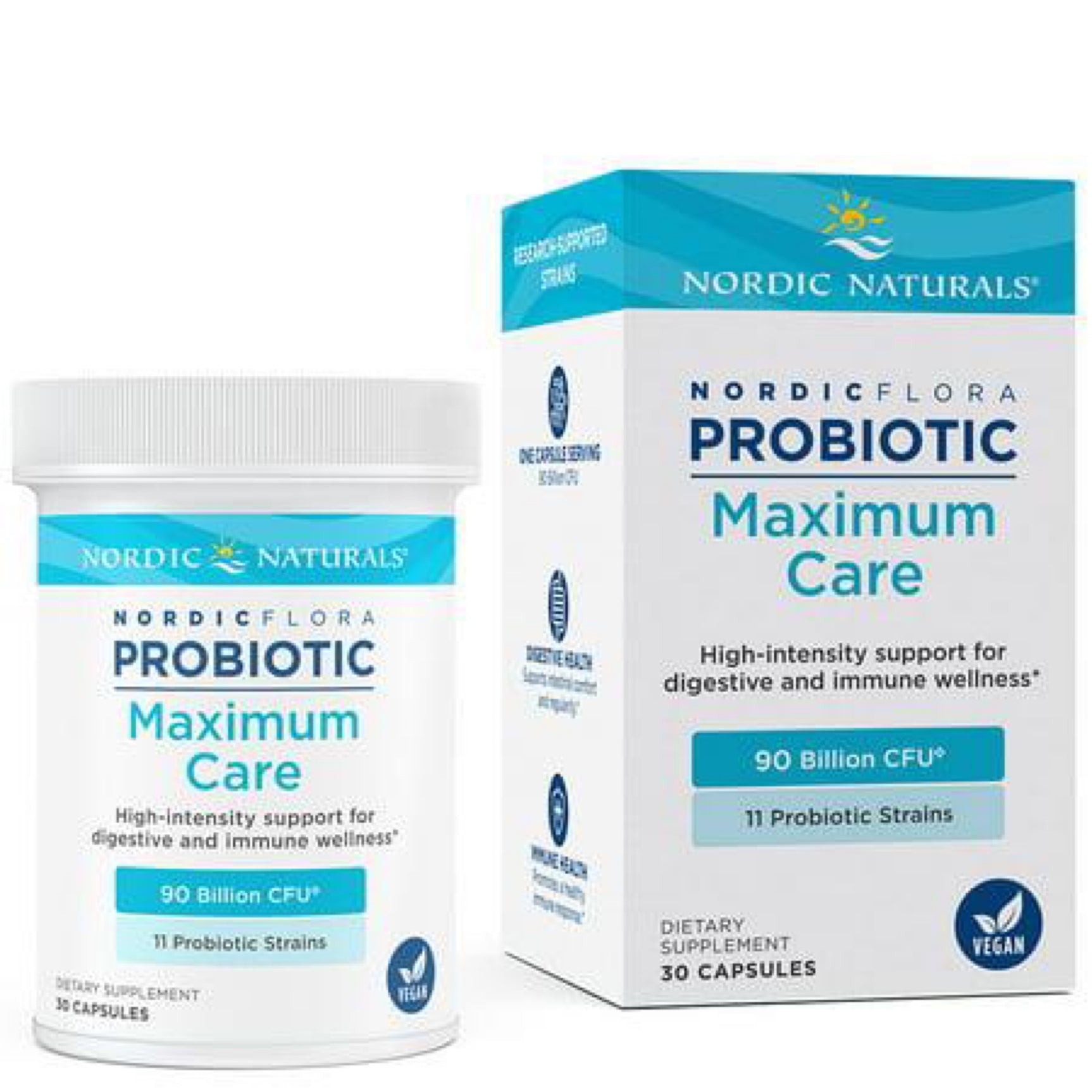 Nordic Naturals Nordic Flora Probiotic Cuidado Máximo