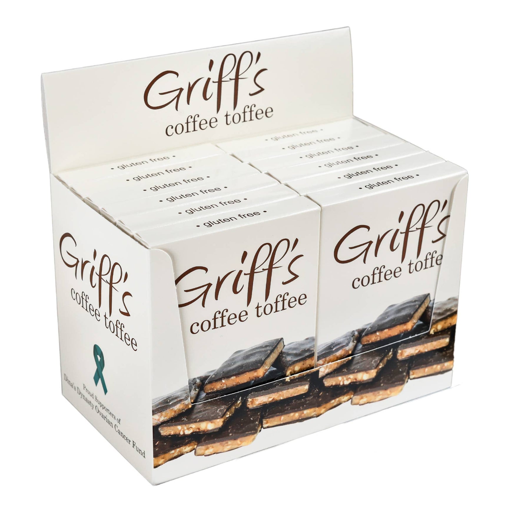 Griff’s Griff's Coffee Toffee - 2oz Dark Chocolate Toffee - Image 9