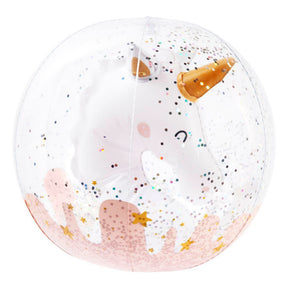Sunny Life Sunnylife Seahorse Inflatable 3D Beach Ball in White at Nordstrom
