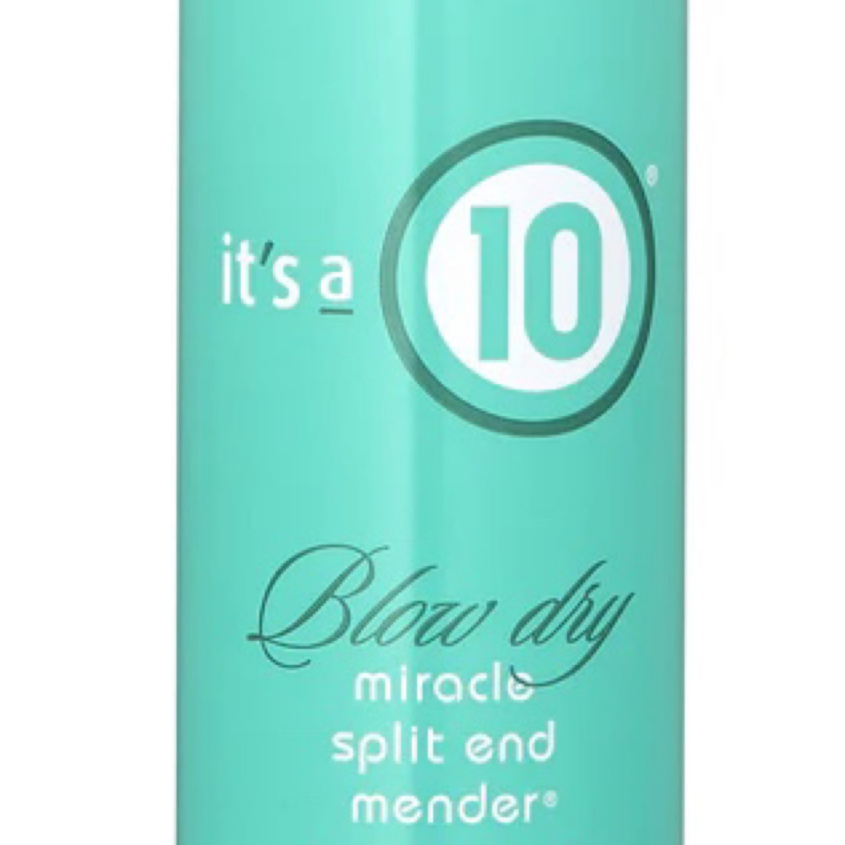 It’s a 10 blow dry miracle split end mender