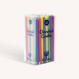 Chanukah Candles - Multi Color - Long - 45 Pack - Image 2