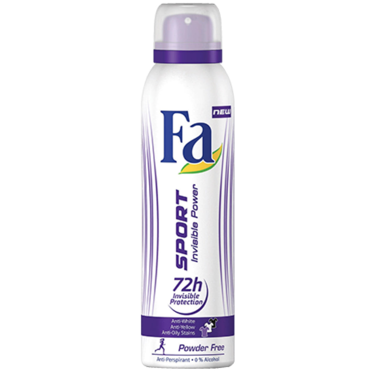 Fa sport invisible power 72h powder free