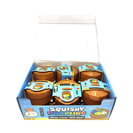 Steamed Bao Bun Dumpling Squeeze Squishy Stress Relief Toy