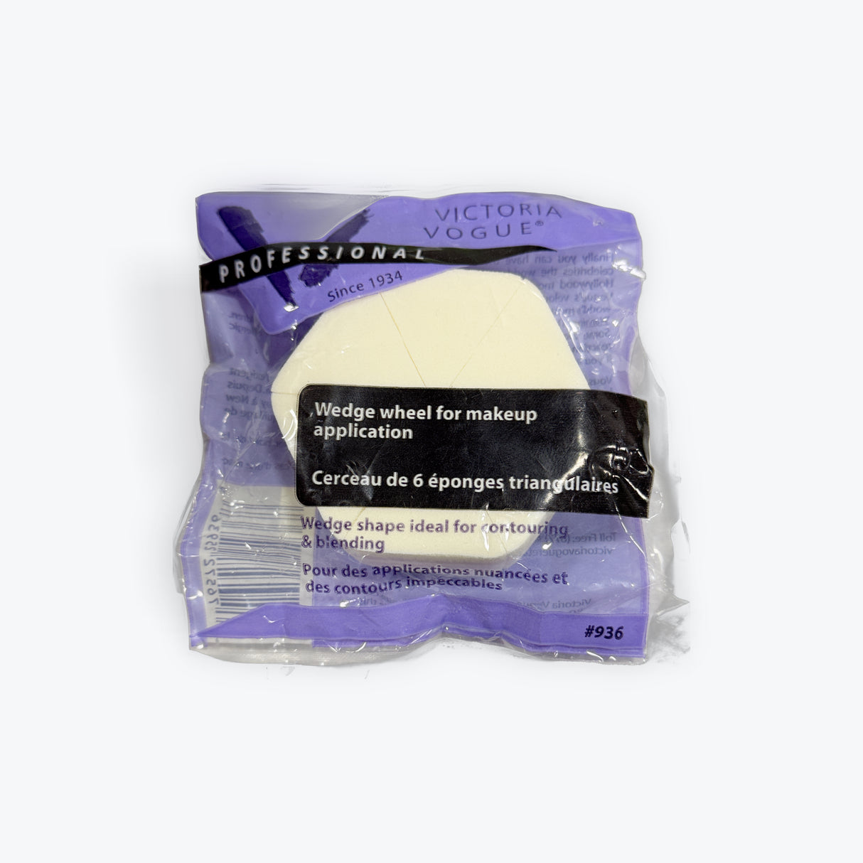 Victoria Vogue Makeup Wedge Wheel Sponge #936