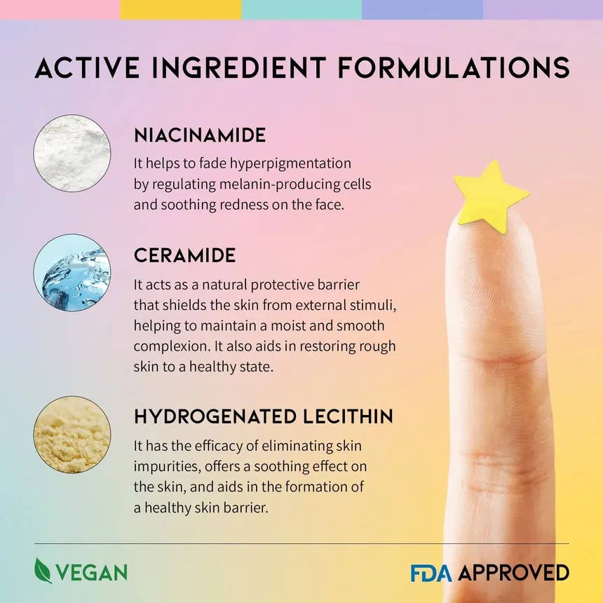 OOTD Star Spot Acne Hydrocolloid Patch 80 pieces