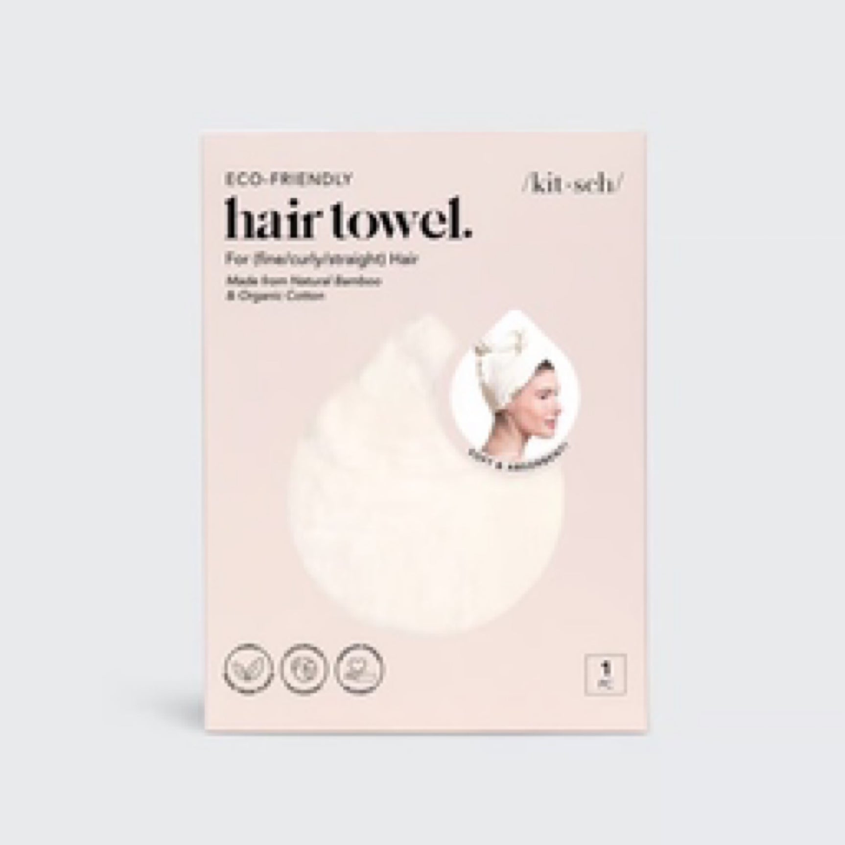 Kitsch Eco-Friendly Hair Towel