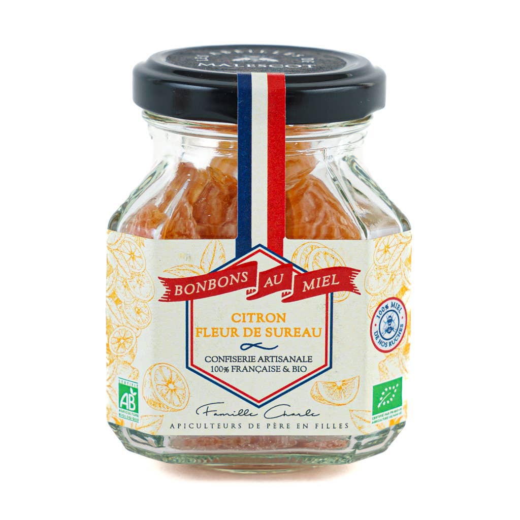 Honey Candies Lemon & Elderflower (130g): French