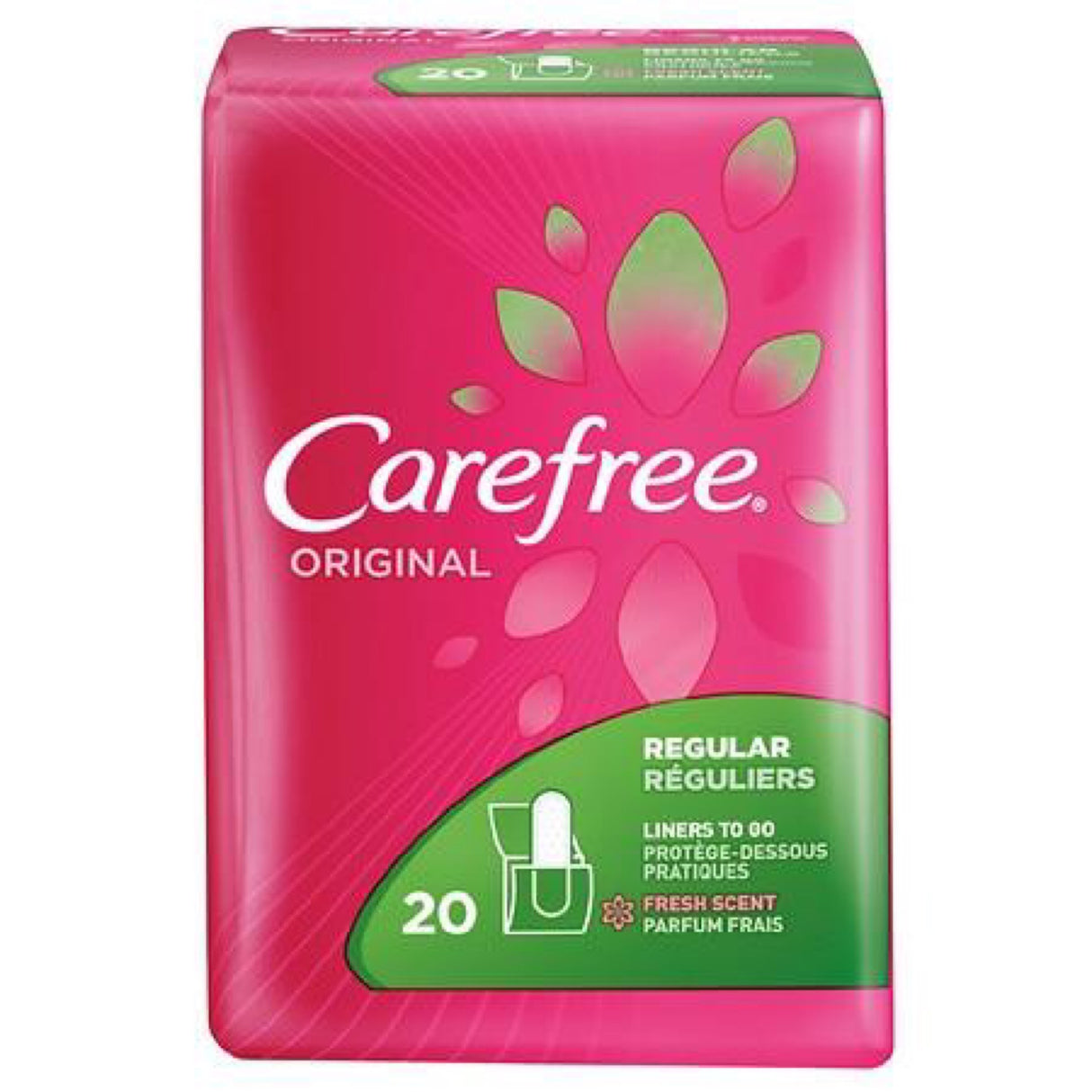 Carefree Original Regular Pantiliners to Go Scent