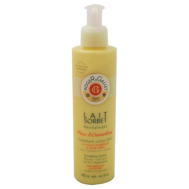 Fleur D'Osmanthus Revitalising Sorbet Body Lotion by Roger & Gallet for Women
