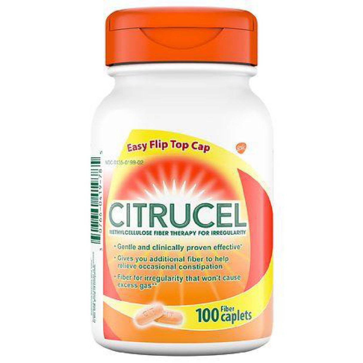 Citrucel Caplets Fiber Therapy for Occasional Constipation Relief
