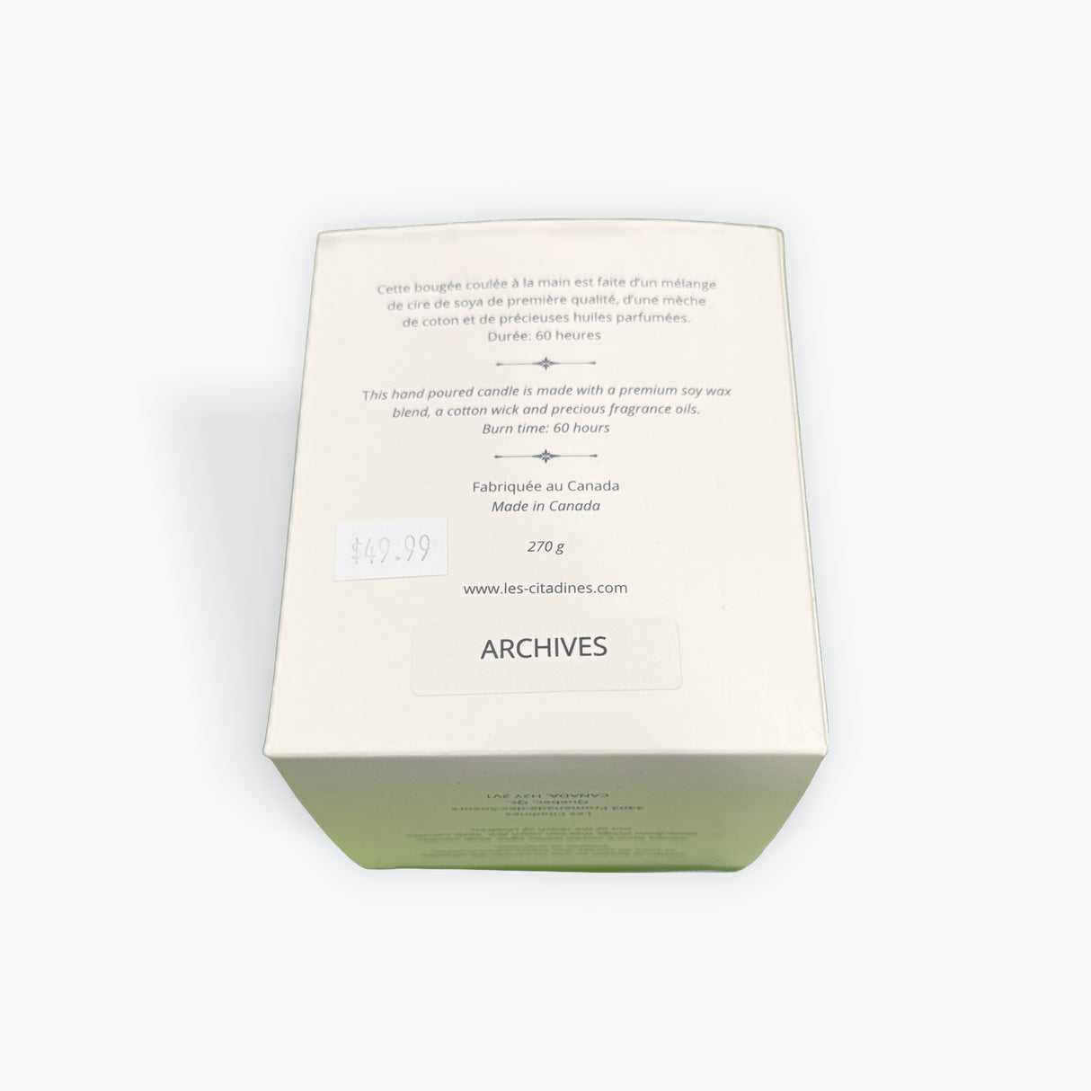 Les Citadines Archives Candle