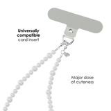 White Pearl Phone Charm - Image 3