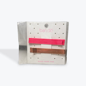 Ban.do Model Bobbi Pins Neon Pink Rose Gold