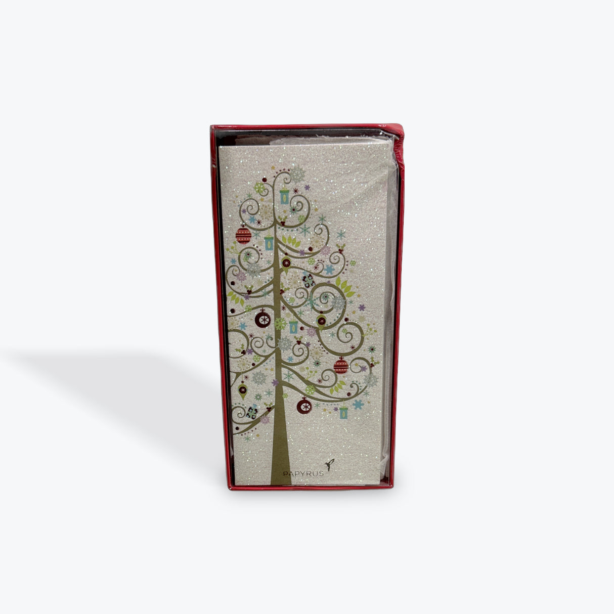 Papyrus Allegro Whim Trees Christmas Holiday Boxed Cards-Set of 16