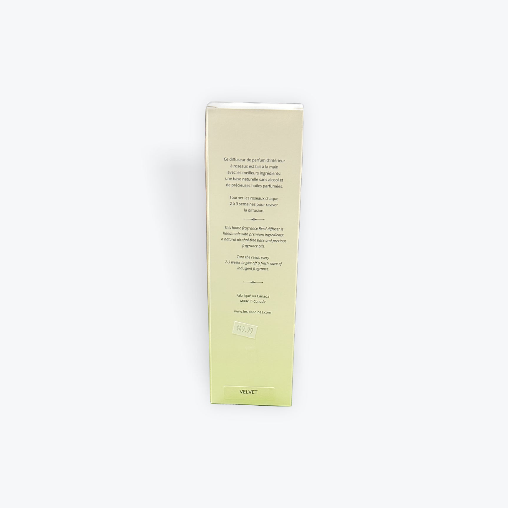 Les Citadines Velvet Diffuser