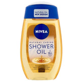 Gel de Ducha Corporal NIVEA Natural Caring Oil para Piel Seca