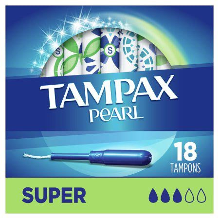 Tampax Pearl Super 18ct