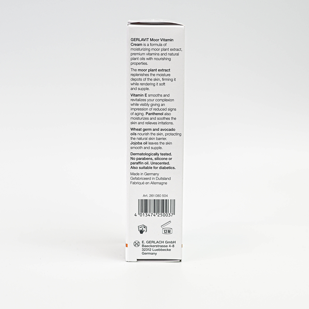 Moor Vitamin 24 Hr Face Cream, 2.6 Oz/75 Ml New*