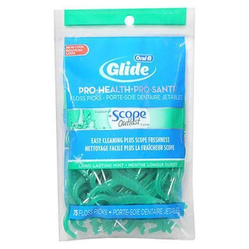 Oral-B Glide Mint Dental Floss Picks with Long Lasting Scope Flavor