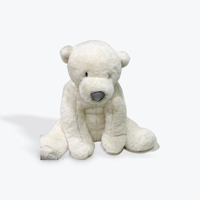 Jellycat Perry Polar Bear Large Stuffed Animal in White