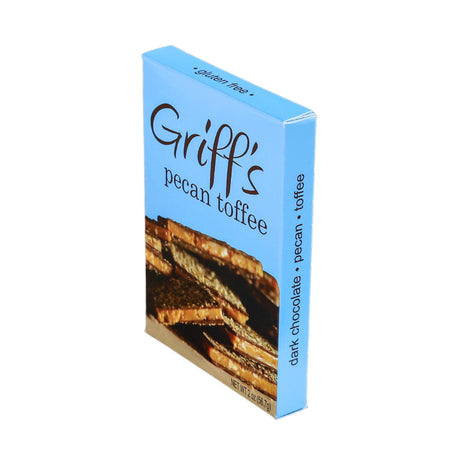 Griff’s Griff's Pecan Toffee - 2oz Dark Chocolate Toffee - Image 14