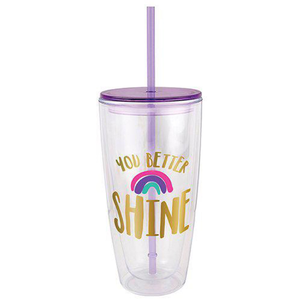 Double Wall You Better Shine Grayson Travel TumblerPack of 6