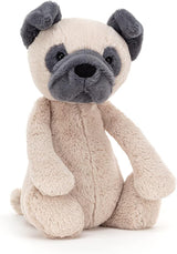 Jellycat Pug Bashful Mediano