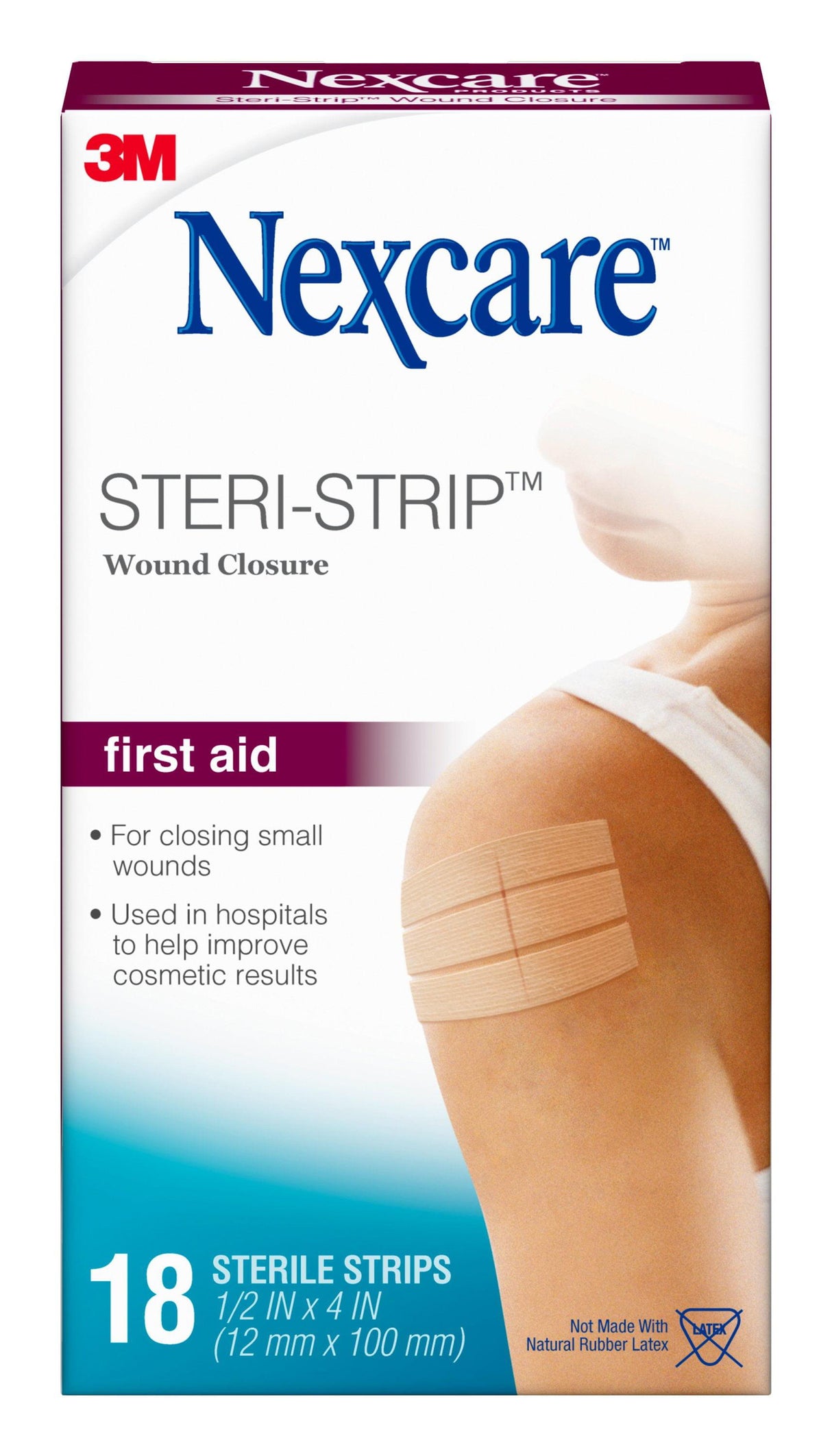 Nexcare Steri-Strip Skin Closure, Hypoallergenic