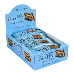Griff’s Griff's Pecan Toffee - 1oz Dark Chocolate Toffee