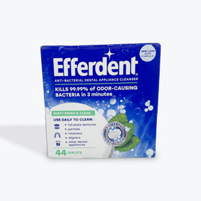 Efferdent Retainer Cleaning Tablets, Denture Cleaning Tablets for Dental Appliances