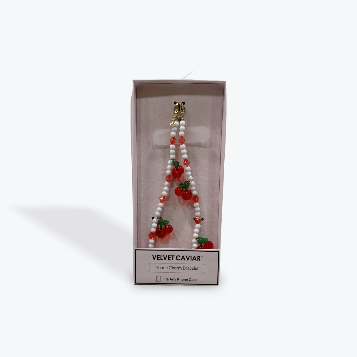 Mon Cherry Cherry - Velvet Caviar Phone Charm Bracelet