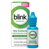 Blink contacts dry contacts lubricating eye drops