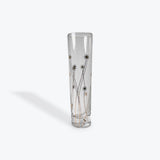 Zodax Centuri Golden Decal Floral Champagne Glass