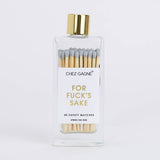 For Fuck's Sake - Glass Bottle Matches