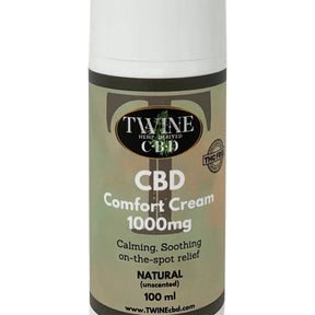 Twine hemp derived CBD comfort cream 1000mg Natural