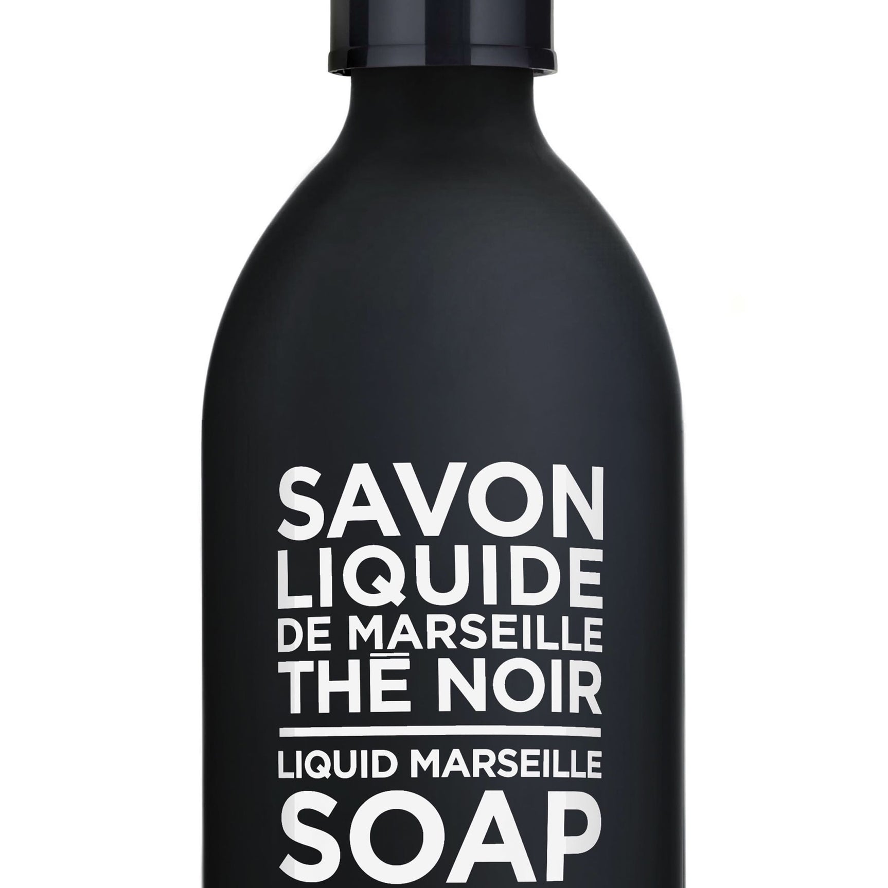 Compagnie de Provence Black Tea Liquid Marseille Soap 10 oz Glass Bottle