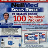 NeilMed Sinus Relief 100 Premixed Packets