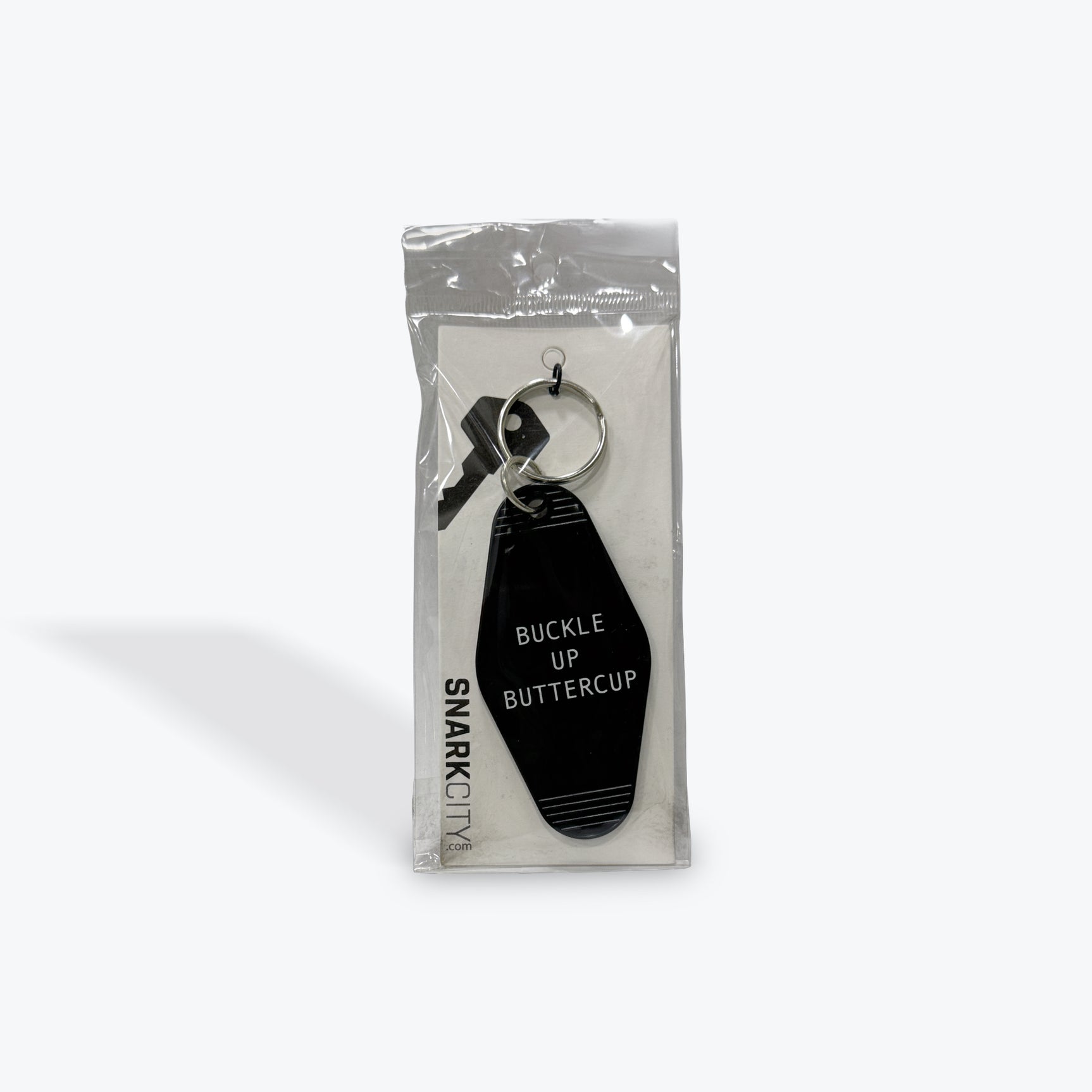 Snark City "Buckle Up Buttercup" Keychain