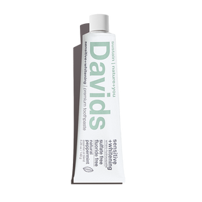Davids Premium Toothpaste Davids sensitive+whitening nano-hydroxyapatite premium toothpaste